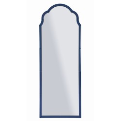 Espejo de pared Tangier Blue 55x2x150 cm (espejo 49x144 cm) – Reflejos marinos y estilo refinado