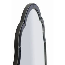 Espejo de pared Tangier Blue 55x2x150 cm (espejo 49x144 cm) – Reflejos marinos y estilo refinado