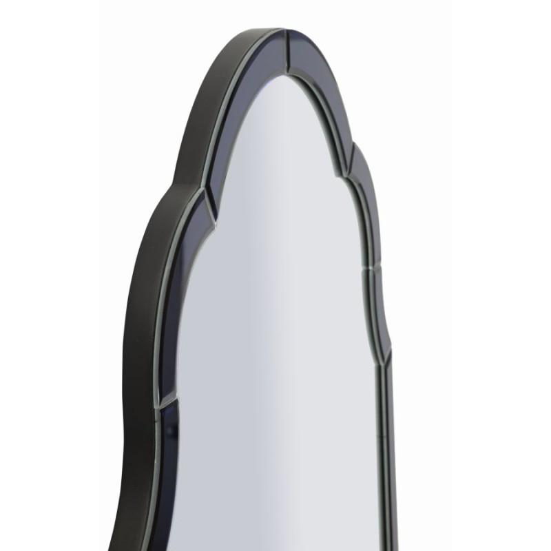 Espejo de pared Tangier Blue 55x2x150 cm (espejo 49x144 cm) – Reflejos marinos y estilo refinado