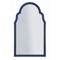 Espejo de pared Tangier Blue 47x1x80 cm (espejo 41x74 cm) – Minimalismo chic y luminosidad relajante