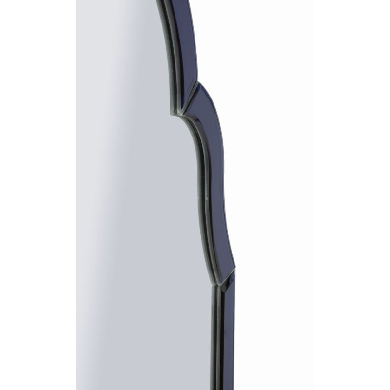 Espejo de pared Tangier Blue 47x1x80 cm (espejo 41x74 cm) – Minimalismo chic y luminosidad relajante