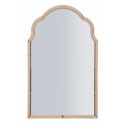 Espejo de pared rosa Tánger 62x1x100 cm (espejo 55x94 cm) – Elegancia colorida y sofisticación sutil