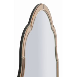 Espejo de pared rosa Tánger 62x1x100 cm (espejo 55x94 cm) – Elegancia colorida y sofisticación sutil