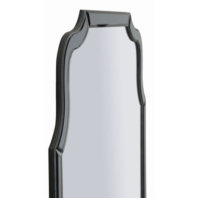 Espejo de pared Estambul, gris, 60 x 1 x 90 cm (espejo 54 x 84,5 cm) – Elegancia minimalista y estilo moderno