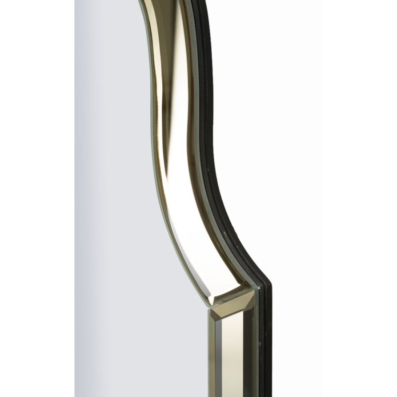 Espejo de pared Istanbul Gold 60x1x90 cm (espejo 54x84,5 cm) – Dorado refinado y diseño elegante