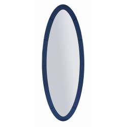 Espejo de pared Oslo Blue 55x2x150 cm (espejo 42,5x137,5 cm) – Armonía azul y elegancia contemporánea