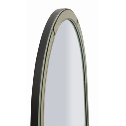 Espejo de pared Baku Gold 55x2x150 cm (espejo 49x144 cm) – Lujo dorado y estilo sofisticado