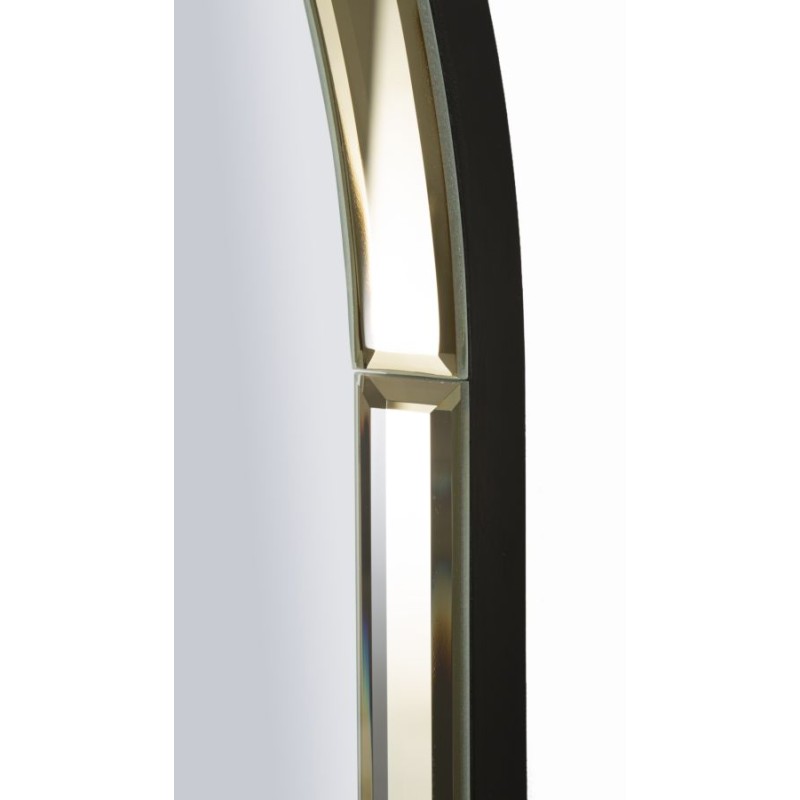 Espejo de pared Baku Gold 55x2x150 cm (espejo 49x144 cm) – Lujo dorado y estilo sofisticado