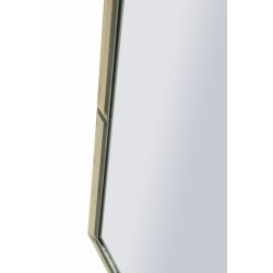 Espejo de pared Baku Gold 55x2x150 cm (espejo 49x144 cm) – Lujo dorado y estilo sofisticado