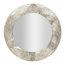 Espejo redondo Argelux Ø104x7 cm (espejo Ø70 cm) – Gran presencia y refinamiento circular