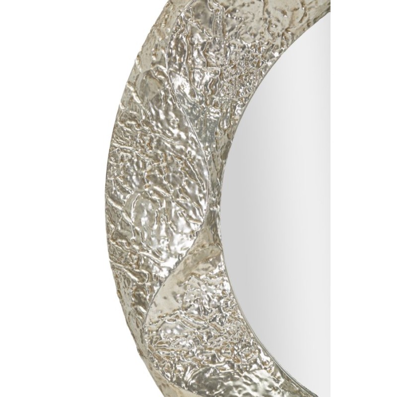 Espejo redondo Argelux Ø104x7 cm (espejo Ø70 cm) – Gran presencia y refinamiento circular