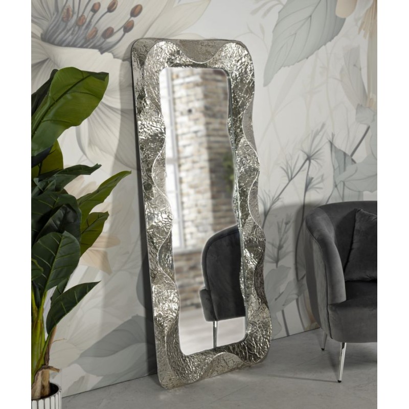 Espejo rectangular Argelux 70x6,5x160,5 cm (espejo 44x134 cm) – Estilo contemporáneo y sofisticación refinada