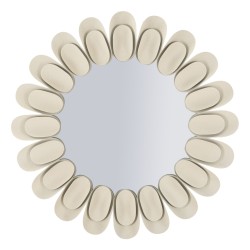 Espejo de pared doble Dune Ø85x6 cm (espejo Ø50 cm) – Diseño doble y modernidad lujosa