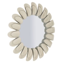 Espejo de pared doble Dune Ø85x6 cm (espejo Ø50 cm) – Diseño doble y modernidad lujosa