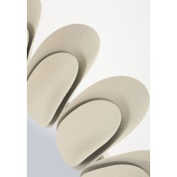 Espejo de pared doble Dune Ø85x6 cm (espejo Ø50 cm) – Diseño doble y modernidad lujosa