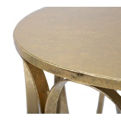 Mesa pequeña Venecia – Refinamiento veneciano Ø37x58 cm