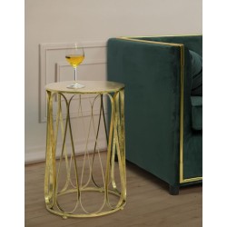 Mesa pequeña Venecia – Refinamiento veneciano Ø37x58 cm