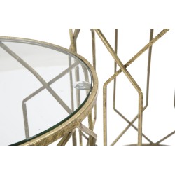 Mesas auxiliares tunecinas – Encanto oriental Ø42x53-38x47 cm