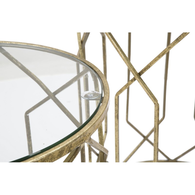 Mesas auxiliares tunecinas – Encanto oriental Ø42x53-38x47 cm