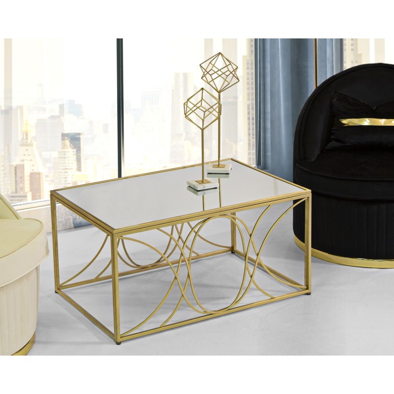 Mesa de centro Exy – Modernidad refinada 90x60x45 cm