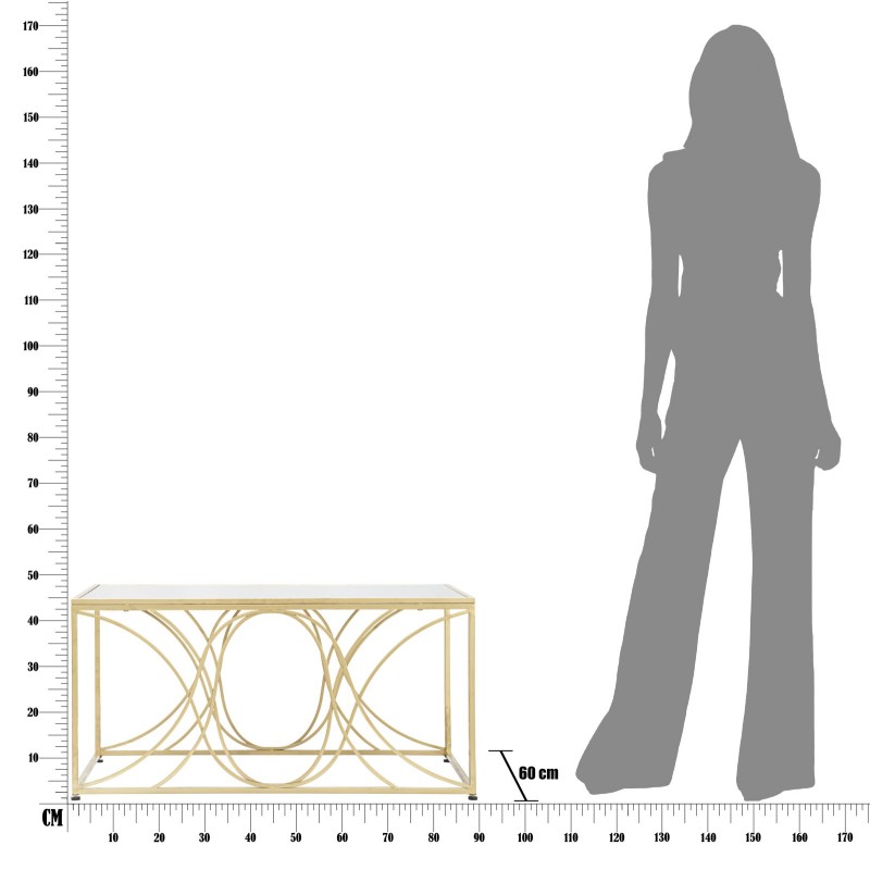Mesa de centro Exy – Modernidad refinada 90x60x45 cm