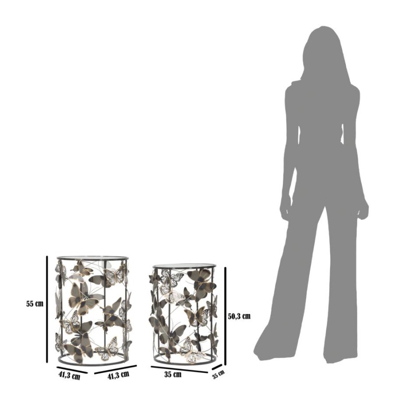 Juego de mesa Farfalle – Poesía Esculpida 41,3 x 55 cm - 35 x 50,3 cm