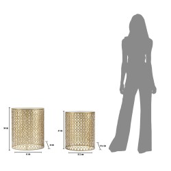 Juego de mesa Oblin – Dúo armonioso Ø41x50-37,5x47 cm