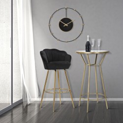 Mesa de bar circular – Líneas contemporáneas Ø60x105 cm