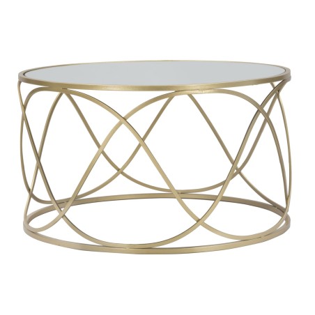 Mesa de centro Lury – Forma suave y redondeada Ø70x40 cm