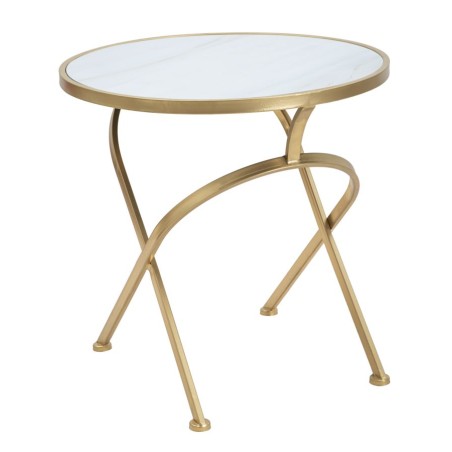 Tapete de mesa Glam Mat – Pureza satinada Ø50,5 x 50 cm