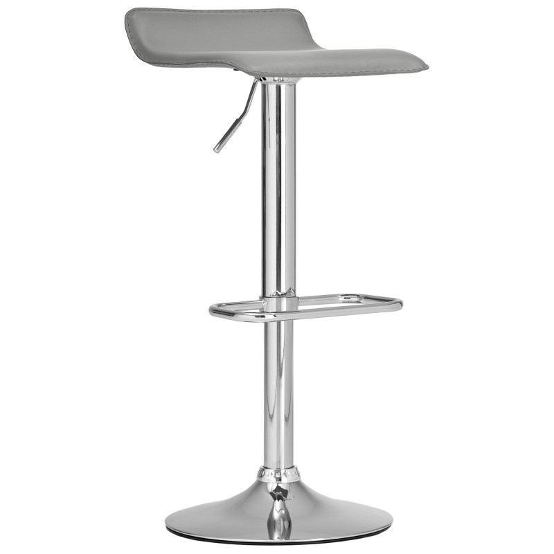 Taburete de bar gris DYN