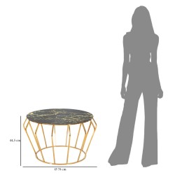 Mesa de centro History – Encanto atemporal Ø78x44,5 cm