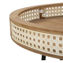 Mesa Fuji – Serenidad Japonesa Ø60x60,5 cm