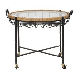 Mesa de centro Cebu – Exótica transparencia 70,5 x 65 x 57 cm