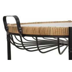 Mesa de centro Cebu – Exótica transparencia 70,5 x 65 x 57 cm