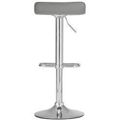 Taburete de bar gris DYN