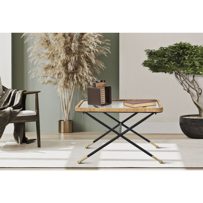 Mesa de centro Saint Barth – Ambiente isleño 70x50x45 cm