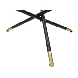 Mesa redonda Saint Barth – Refinamiento bohemio Ø80x46,5 cm