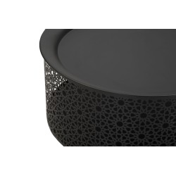 Mesa de centro Blacky – Diseño elegante Ø35x50 cm