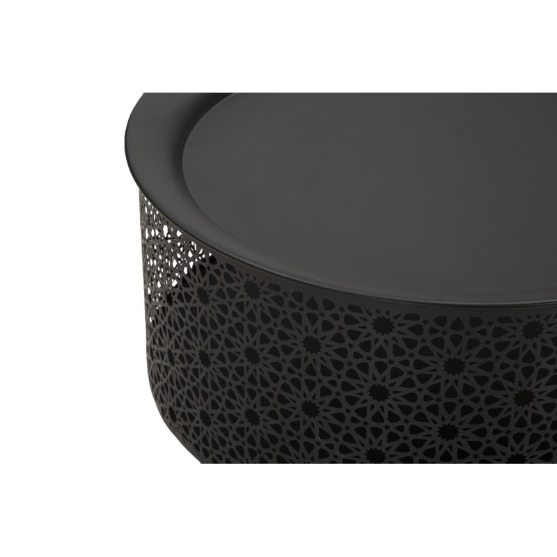 Mesa de centro Blacky – Diseño elegante Ø35x50 cm
