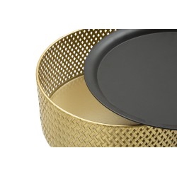 Mesa Glovi – Glamour y brillantez Ø40x65 cm