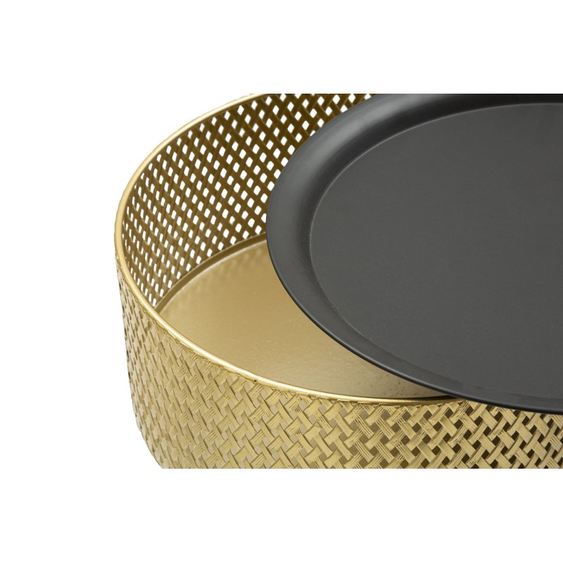 Mesa Glovi – Glamour y brillantez Ø40x65 cm