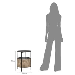 Mesa Osaka – Armonía Japonesa Ø40x50 cm