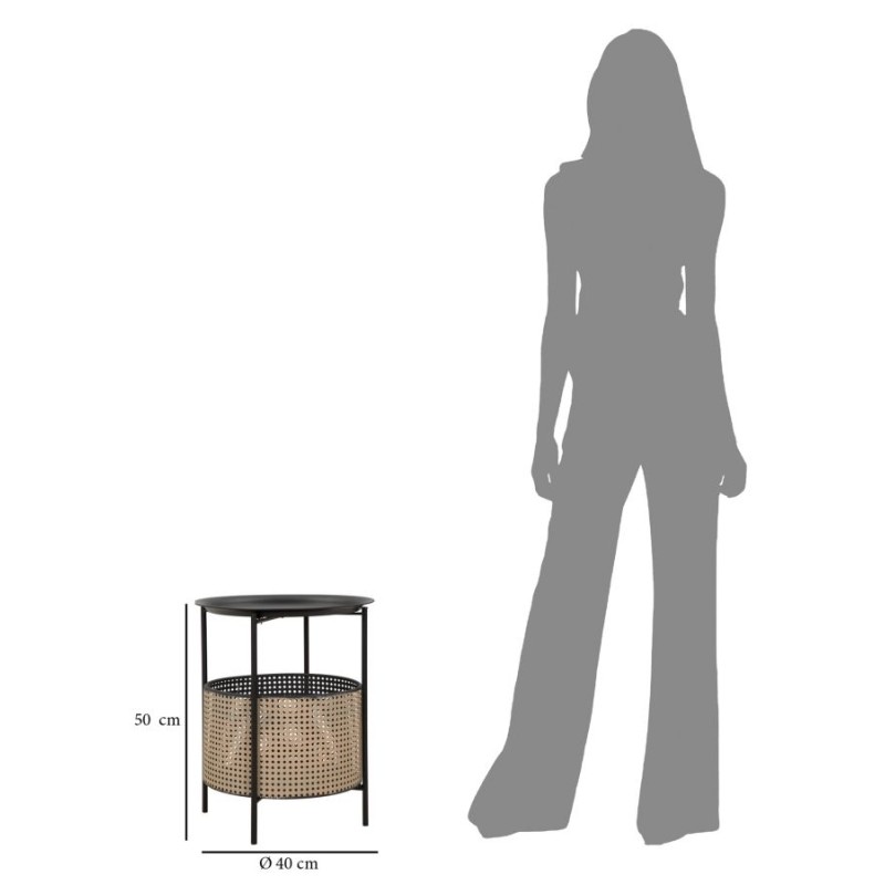 Mesa Osaka – Armonía Japonesa Ø40x50 cm