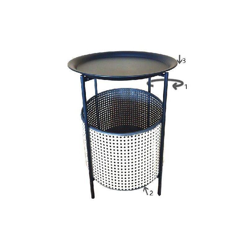 Mesa Osaka – Armonía Japonesa Ø40x50 cm