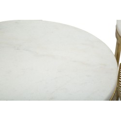 Elegantes extensiones de mesa – Práctico dúo Ø35x65,5 - 30x60,5 cm