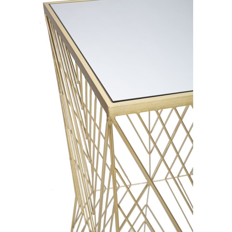 Soporte telefónico Línea I – Estructura cristalina 50x50x100 cm