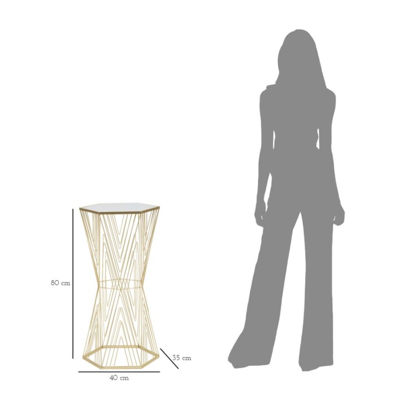 Soporte telefónico Lines II – Elegancia equilibrada 40x35x80 cm