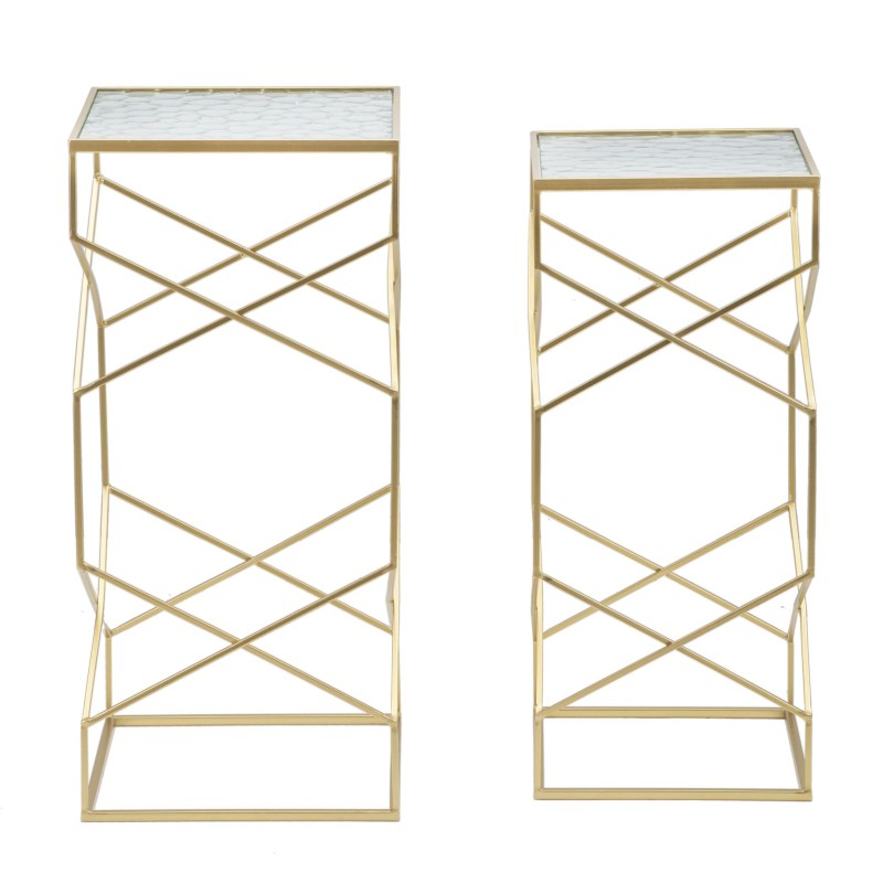 Juego de vasos de mesa – Transparencia refinada 31,5 x 31,5 x 68 cm - 28 x 28 x 64 cm