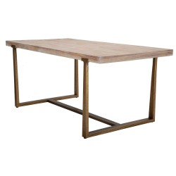 Mesa de comedor Ankara – Diseño elegante y estilizado 180x90x78 cm